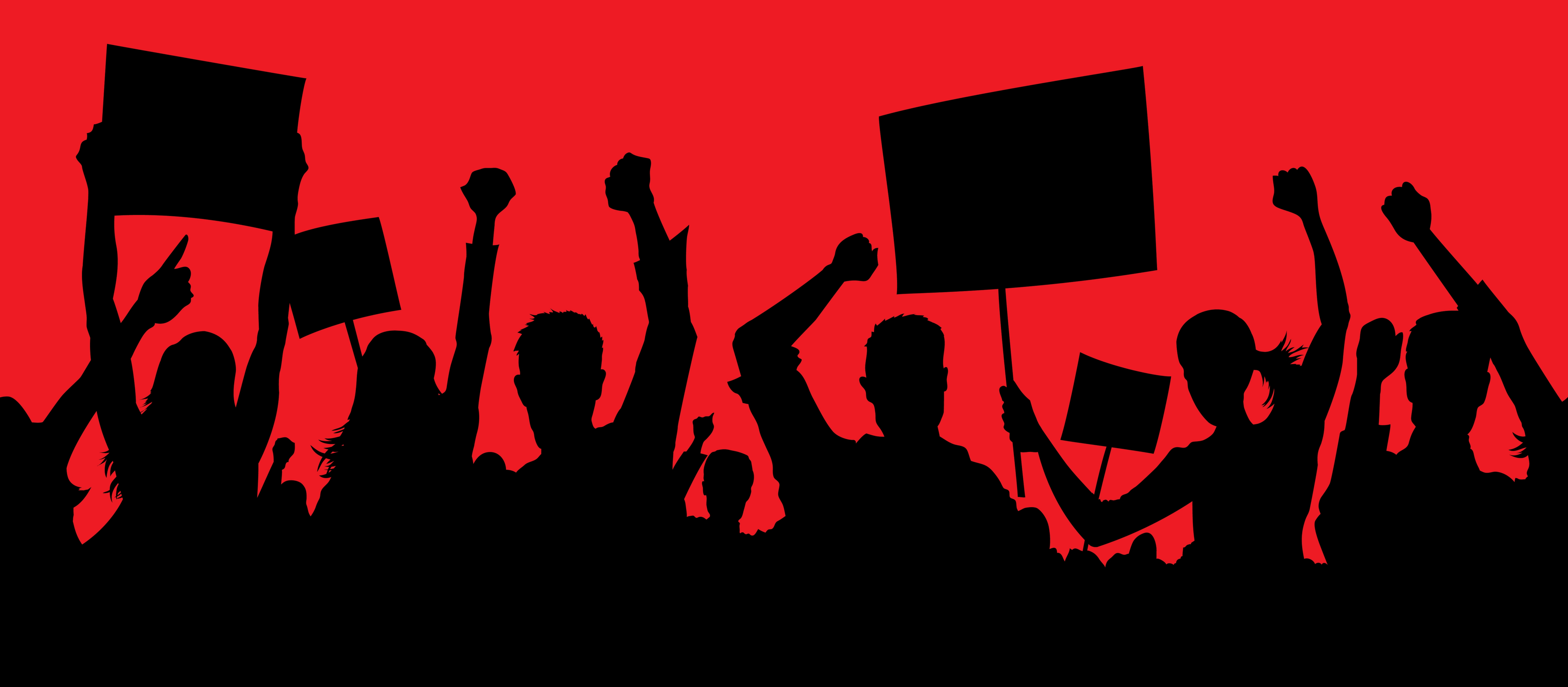 Protest imagery