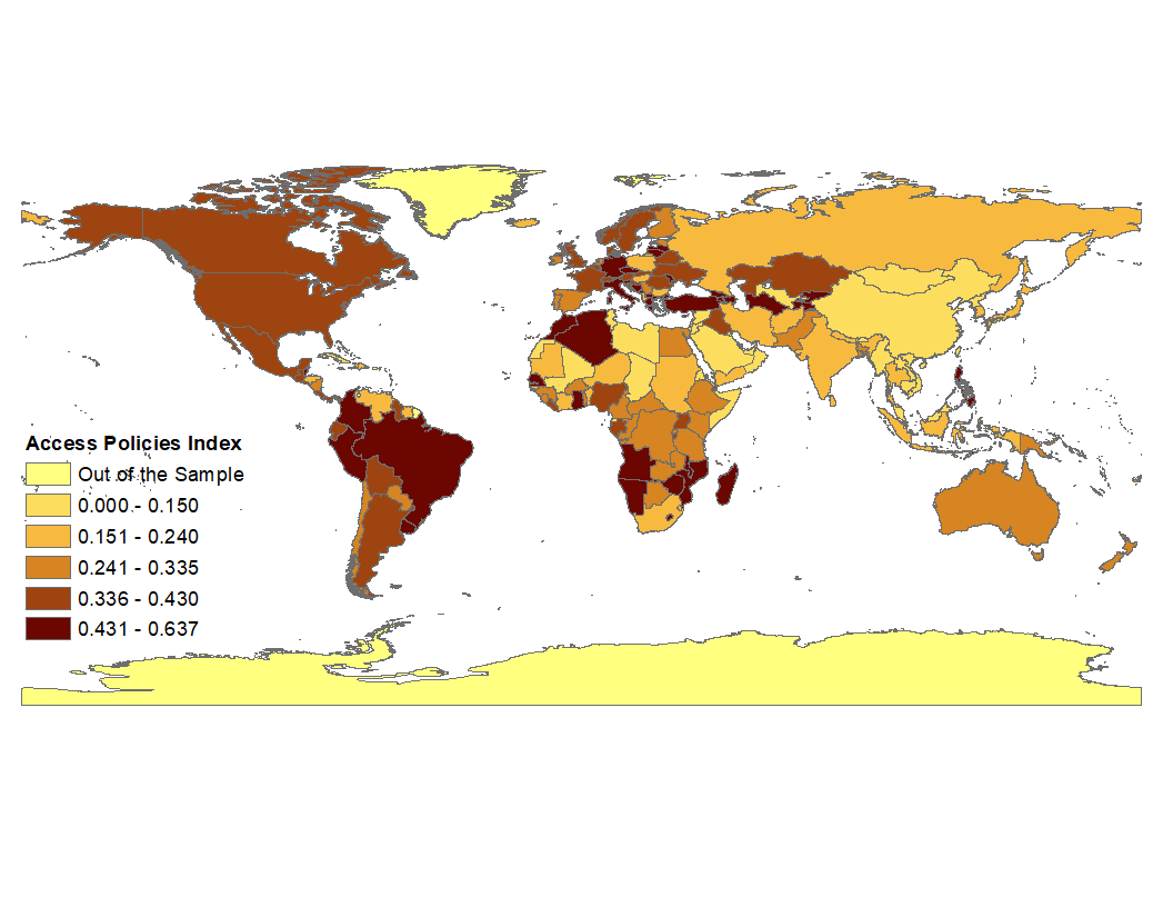 Average Index between 1951 to 2021