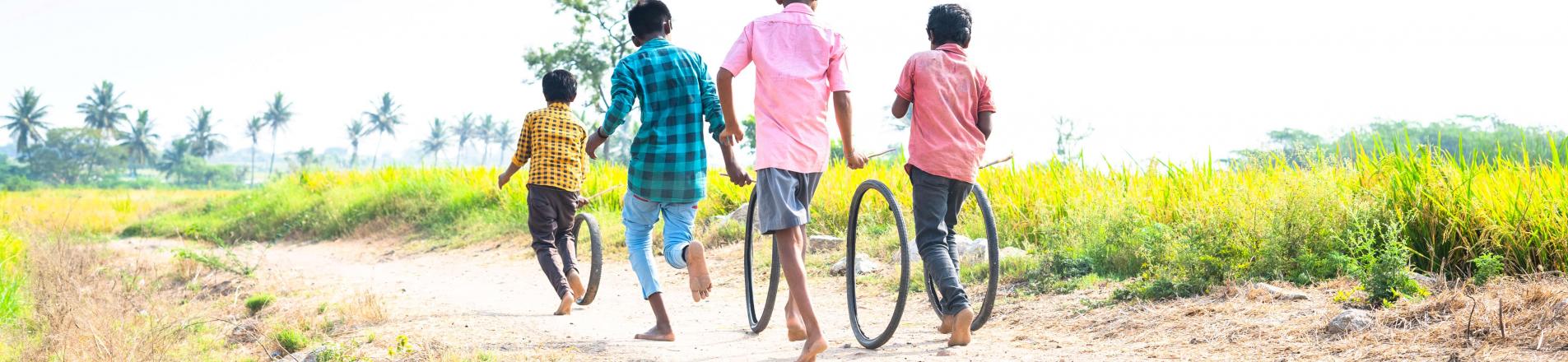 Children playing