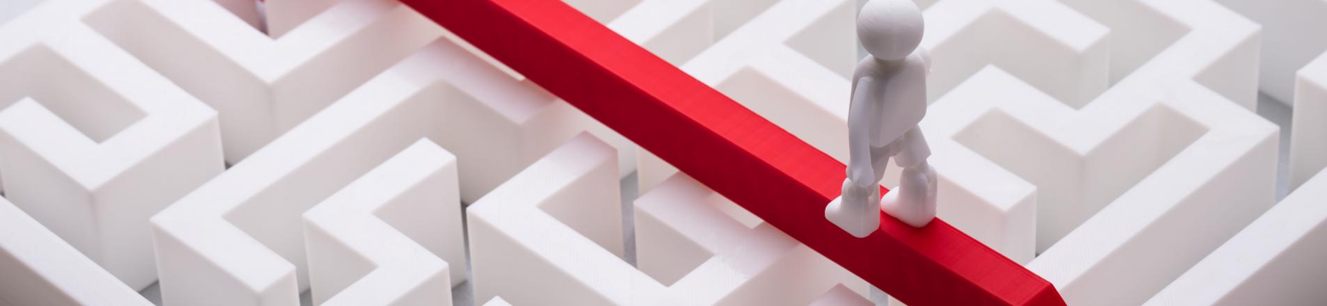 figure crossing maze