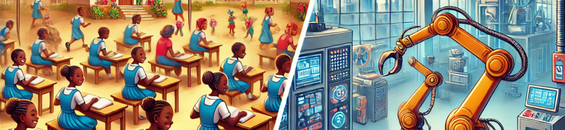 secondary schools in Ghana, industrial robots