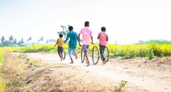 Children playing