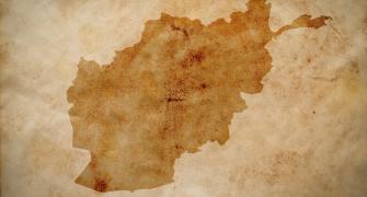 outline of Afghanistan border, reflecting this articles focus on Afghanistan