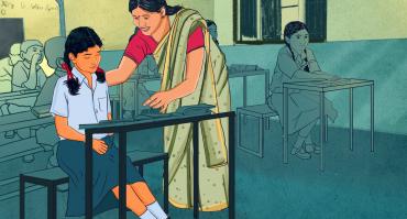 school teacher india