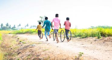 Children playing