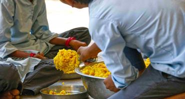 Food transfers India