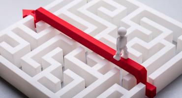 figure crossing maze