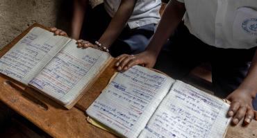 School books in DRC