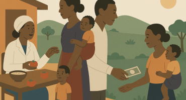 Rwanda unconditional cash transfers vs. in-kind nutrition programmes