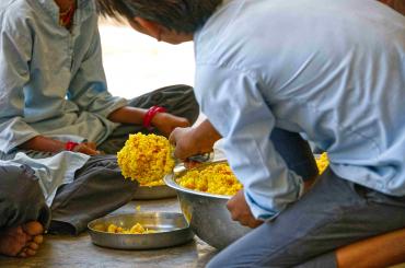 Food transfers India