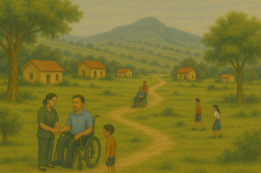 Illustration of disability in Vietnam