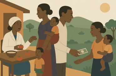 Rwanda unconditional cash transfers vs. in-kind nutrition programmes